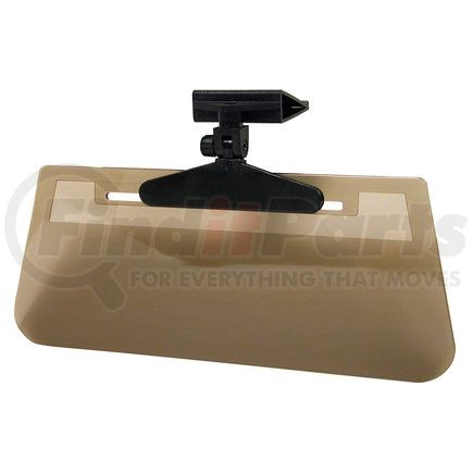 70006 by CUSTOM ACCESSORIES - Sun Visor - Clip-On "Ray Stopper"