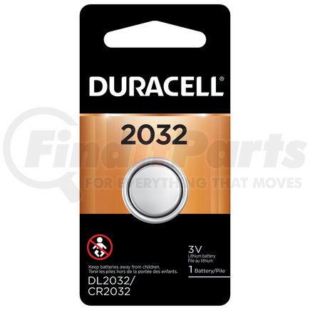 DL2032BPK by DURACELL BATTERIES - Mobile Phone Antenna Coaxial Cable - Coin Battery, 3V, Lithium
