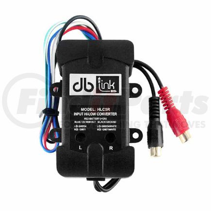 HHLC5R by DB LINK - Audio Line Output Converter - 2 Channel Line