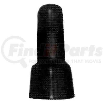 CCLB1614 by THE INSTALL BAY - Crimp Cap, Long Neck, 16 to 14 Gauge, Black, Nylon