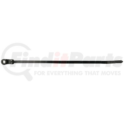 BMCT7 by THE INSTALL BAY - Cable Tie - 7.5", Screw Down Mount, Black