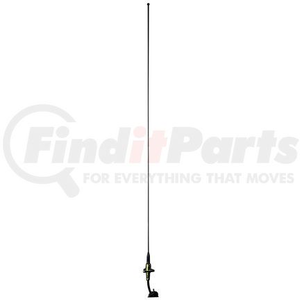44GM94B by METRA ELECTRONICS - Antenna - with Removable 31" Black Mast, with Mounting Holes, 61" Straight Cable