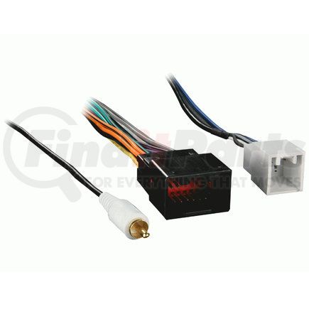 705516 by METRA ELECTRONICS - Pre Amplifier Plug 2 Harness Adapter, with Color-Coded Connections