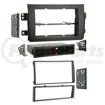997954 by METRA ELECTRONICS - Radio Installation Dash Kit - Single/Double DIN, with Pocket