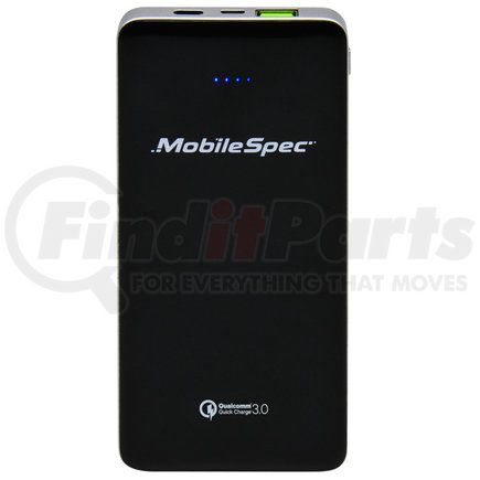 MBS02103 by MOBILE SPEC - Multi-Purpose Device Battery - Powerbank, Rechargeable, 10000 mAh