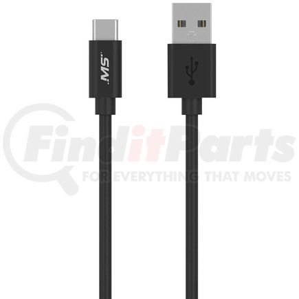 MB06335 by MOBILE SPEC - USB Charging Cable - USB-C To USB Cable, 4 ft., Black