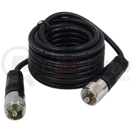 RP-12CC by ROADPRO - Antenna - CB Antenna, RG-58A/U Coaxial Cable, 12 ft., with Molded PL-259 Connectors