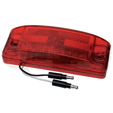 RP-1284R by ROADPRO - Marker Light - 6" x 2", Red, 8 LEDs, with Replaceable Lens