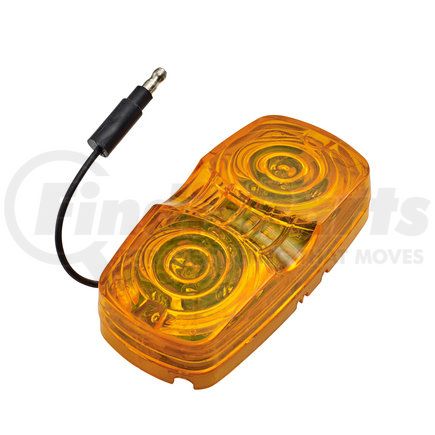 RP-1375A by ROADPRO - Marker Light - 4" x 2", Amber, 13 LEDs, Double Bubble Sealed Light