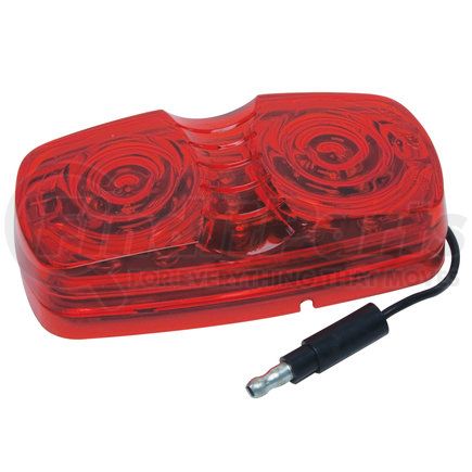 RP-1375R by ROADPRO - Marker Light - 4" x 2", Red, 13 LEDs, Double Bubble Sealed Light