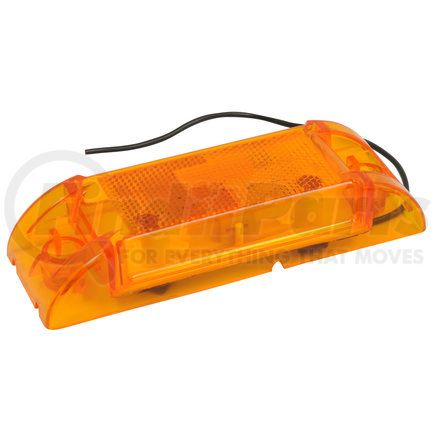RP-21002A by ROADPRO - Marker Light - 6" x 2", Amber, 12V, 0.33 AMP, with Reflective Lens