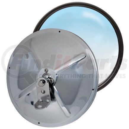 RP-19S by ROADPRO - Door Mirror - 8.5", Stainless Steel, Convex