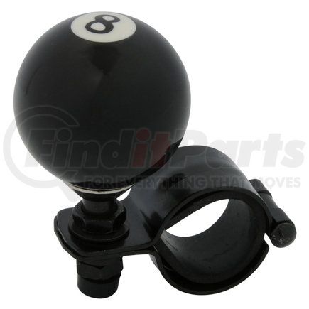 RP-70040 by ROADPRO - Steering Wheel Knob - 8-Ball Design, with Adjustable Clamp