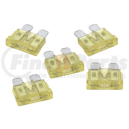 RPATO20 by ROADPRO - Wiring Fuse - ATO Blade Fuse, 20 Amp, Yellow Color Coded