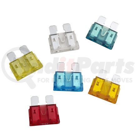 RPATOFA by ROADPRO - Wiring Fuse - ATO Fuse Assortment, Color Coded, 5/10/15/20/25/30 Amp