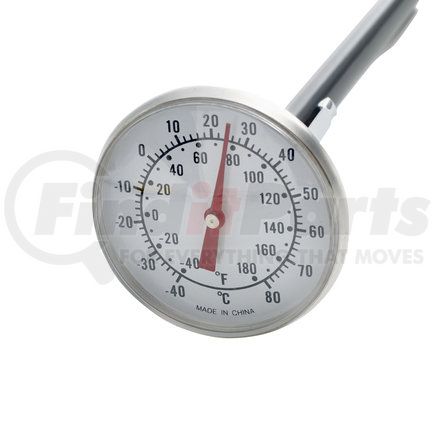 RPCO-840 by ROADPRO - Thermometer - Meat/Produce 2" Dial, From 40°F To 180°F, with Pen Clip Style Clip