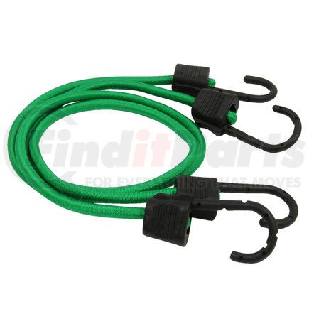 RPJS-HD32 by ROADPRO - Stretch Cord - Nylon, 32" (8mm), Heavy-Duty, with Plastic Coated Anti-Scratch Hooks