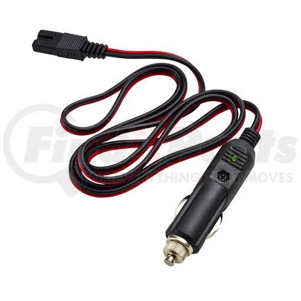RPPS-219 by ROADPRO - Power Supply Cord - 2-Pin, 2-Wire, with 12V Cigarette Lighter Plug, for CB Radio