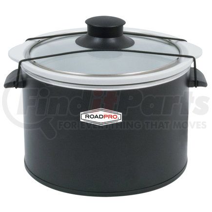 RPSL-350 by ROADPRO - Slow Cooker - 1.5 Quart, Black, 12V, Removable Stoneware Crock