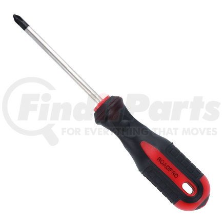 RPS1013 by ROADPRO - Screwdriver - Phillips Head, #2x4, Magnetic Tip, Chrome Vanadium Steel