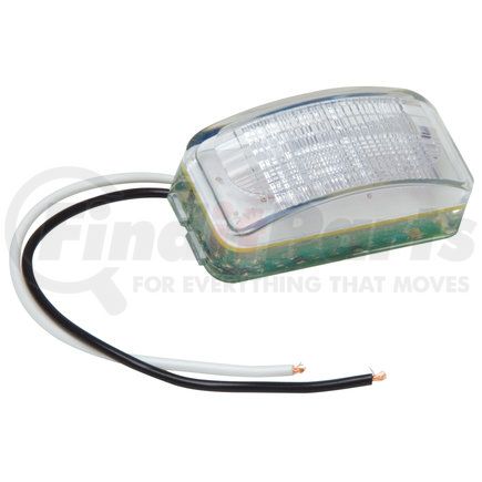 RP1446C by ROADPRO - License Plate Light - LED, 2.5" x 1.25", with Sealed LED Lamp, 2-Wire Connection, 3 LEDs