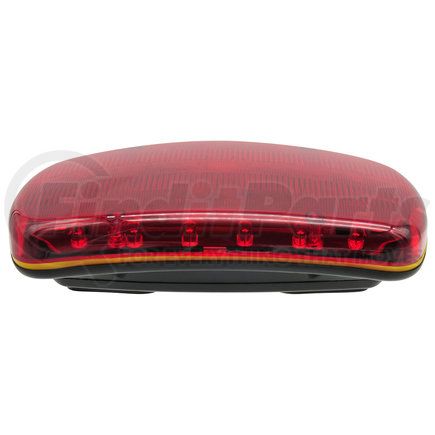 RP6350R by ROADPRO - Emergency Warning Light - Warning Light, LED, Magnetic, Red, Magnet Mount, On/Flashing Mode