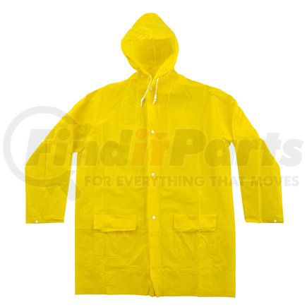 SST-80142 by ROADPRO - Rain Suit - with Hooded, Elastic Waist Pants, Yellow