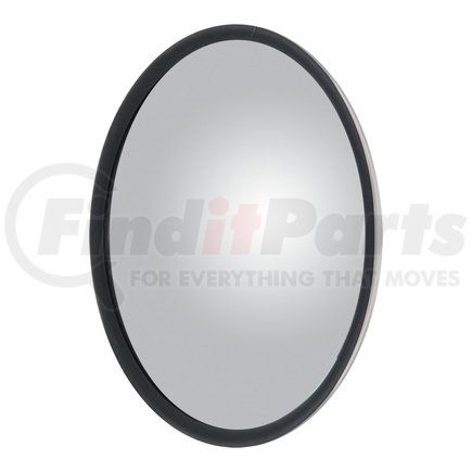 609836 by RETRAC MIRROR - Side View Mirror Head, 7 1/2", Round Offset, Convex, Polished, Stainless Steel
