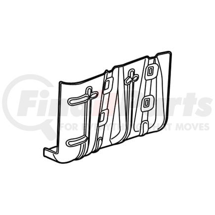 68211684AA by MOPAR - Fuel Tank Heat Shield, for 2014-2022 Ram ProMaster 1500/2500/3500