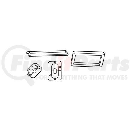 68232365AA by MOPAR - A/C and Heater Unit Seal Kit, for 2014-2022 Ram ProMaster 1500/2500/3500