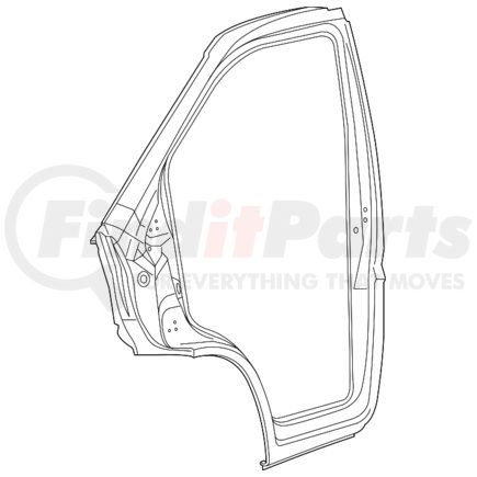 68167373AA by MOPAR - Body Side Aperture Outer Panel, Front, RH