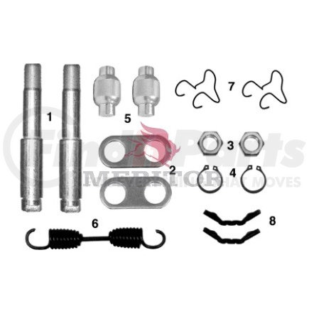 R507075 by MERITOR - KIT-BRK REP-MNR