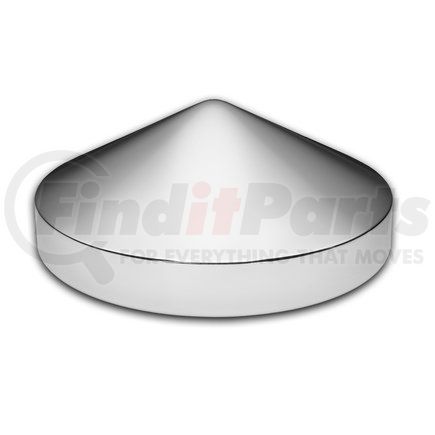 310-2 by ROADMASTER - Pointed chrome rear hub cap. Fits 8-1/2" Diameter axle with 8 each 5/8" studs 8" I.D.
