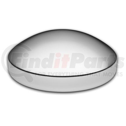 Roadmaster 310SCD Hub Cap, Rear, Pointed, Stainless Steel, 8-1/2" Diameter Axle, with 8 Each 5/8" Studs, 8" I.D.