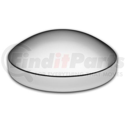 310S by ROADMASTER - Pointed stainless steel rear hub cap. Fits 8-1/2" diameter axle with 8 each 5/8" studs 8" I.D.