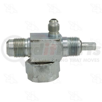 12918 by FOUR SEASONS - R12 Service Valve Steel Compressor A/C Fitting