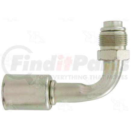 12950 by FOUR SEASONS - 90° Male O-Ring Short Pilot, Steel, Standard Diameter Beadlock A/C Fitting