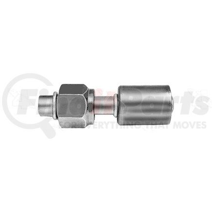 14116 by FOUR SEASONS - Straight Female O-Ring Long Pilot, Steel, Standard Diameter Beadlock A/C Fitting