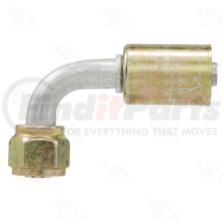 14208 by FOUR SEASONS - 90° Female Standard O-Ring A/C Fitting w/o Service Port