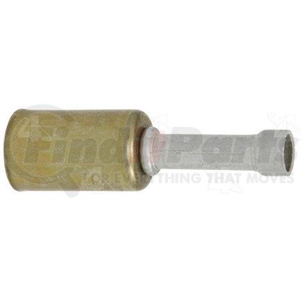 14261 by FOUR SEASONS - Braze-On Hose Connector (outer), Aluminum, Std Diameter Beadlock A/C Fitting