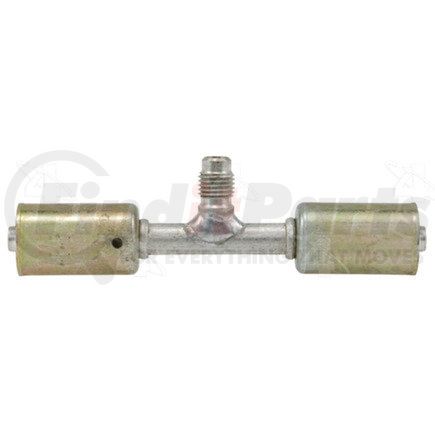 14456 by FOUR SEASONS - Straight A/C Splicer w/ R12 Service Port