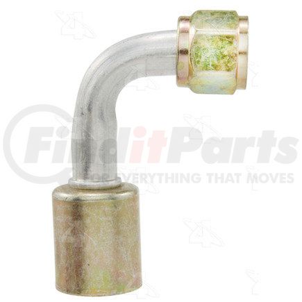 15612 by FOUR SEASONS - 90° Female Standard O-Ring A/C Fitting w/o Service Port