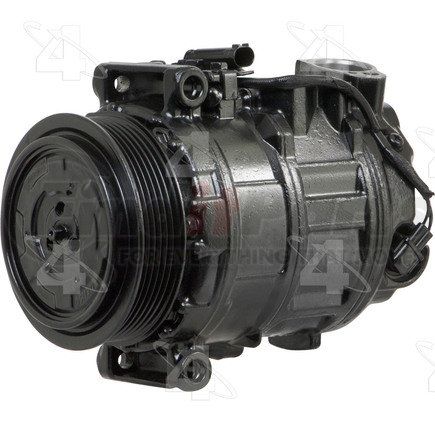 157363 by FOUR SEASONS - Reman Nippondenso 7SEU17C Compressor w/ Clutch