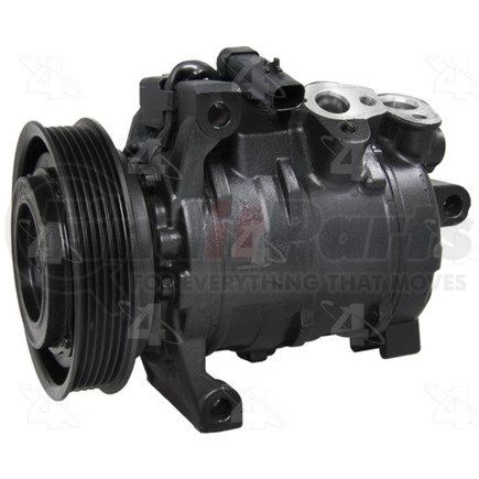 157377 by FOUR SEASONS - Reman Nippondenso 10SRE18C Compressor w/ Clutch