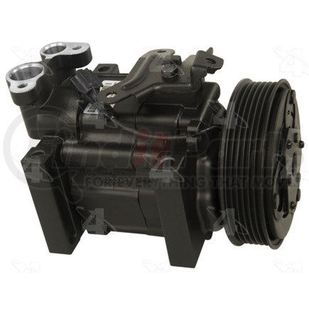 157485 by FOUR SEASONS - Reman York-Diesel Kiki-Zexel-Seltec DKV10R Compressor w/ Clutch