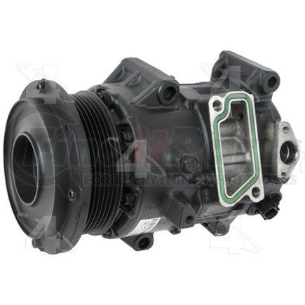 157386 by FOUR SEASONS - Reman Nippondenso 7SEH17C Compressor w/ Clutch