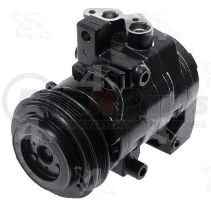 157664 by FOUR SEASONS - Reman York-Diesel Kiki-Zexel-Seltec DKS20 Compressor w/ Clutch