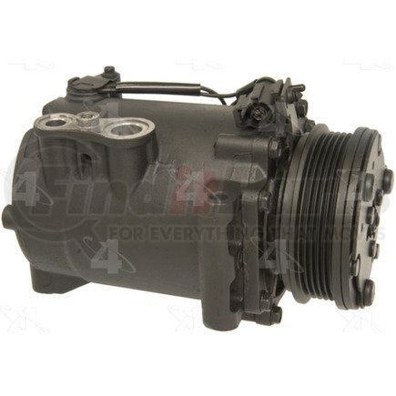 157550 by FOUR SEASONS - Reman Ford Scroll Compressor w/ Clutch