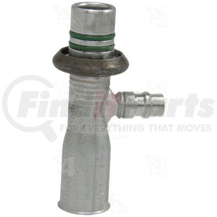 17244 by FOUR SEASONS - Inline A/C Springlock w/ R134a Service Port