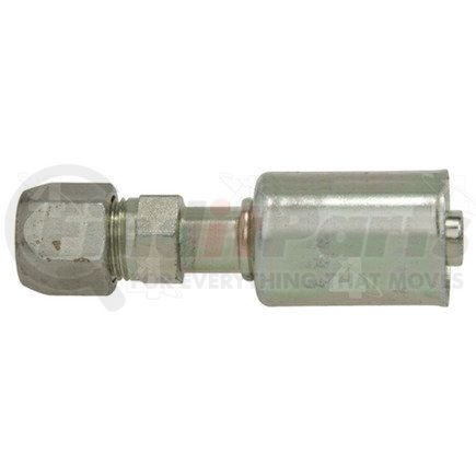 Four Seasons 17849 A/C Refrigerant Hose Fitting Straight Compression, Steel, Standard Diameter Beadlock, A/C Fitting
